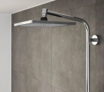 Colonne de douche Hansgrohe Crometta E240 1 jet EcoSmart mitigeur thermostatique Chromé 27281000