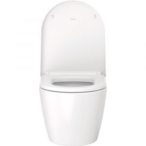 Photo complémentaire : WC suspendu compact sans bride DURAVIT Me by Starck avec abattant frein de chute