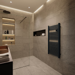 Radiateur sèche-serviettes Heat-Line 750W salle de bains