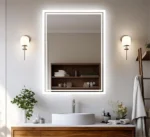 miroir salle de bain LED anti-buée Rectangulaire