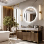 miroir rond LED salle de bain Anti-Buée 80cm/ 60 cm