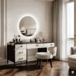 miroir rond LED salle de bain Anti-Buée 80cm/ 60 cm