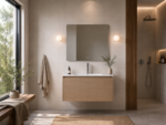 Meuble salle de bain suspendu 80 cm Néria Maison & Déclic-3
