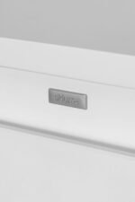 Ensemble Meuble Salle de Bain Suspendu 100 cm avec Miroir LED & Robinet Gris Brossé – Maelen