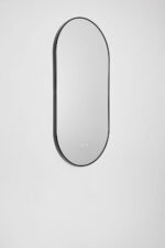 Miroir mural ovale 50x100 cm pour salle de bain avec lumière LED et anti-buée- ASTRO – Image 11