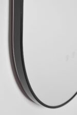 Miroir mural ovale 50x100 cm pour salle de bain avec lumière LED et anti-buée- ASTRO – Image 12