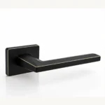 Poignée de porte Kuchinox Libia II noir et doré K2L_700A — vue produit