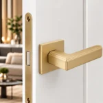 Poignée de porte Kuchinox Tessera — Doré brossé – Image 2