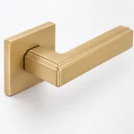 Poignée de porte Kuchinox Tessera — Doré brossé