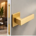 Poignée de porte Kuchinox Formelia — Doré brossé – Image 2