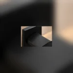 Poignée de porte Kuchinox Verlano noir mat — vue 4