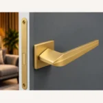 Poignée de porte Kuchinox Verlano doré brossé — vue 2