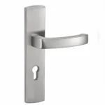 Poignée de porte Kuchinox Auris — Satin / chrome (KZA_112A)