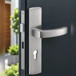 Poignée de porte Kuchinox Auris — Satin / chrome (KZA_112A) – Image 2