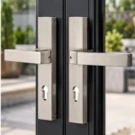 Poignée de porte Kuchinox Floko — Satin anodisé (KZF_312A) – Image 2
