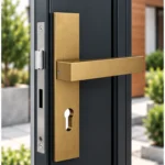 Poignée de porte Kuchinox Floko — Laiton vieilli anodisé (KZF_412A)