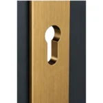 Poignée de porte Kuchinox Floko — Laiton vieilli anodisé (KZF_412A) – Image 3