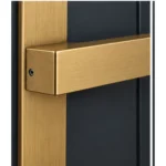 Poignée de porte Kuchinox Floko — Laiton vieilli anodisé (KZF_412A) – Image 4