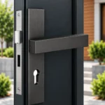 Poignée de porte Kuchinox Floko — Noir anodisé (KZF_918A)