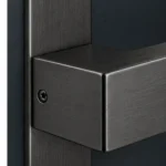 Poignée de porte Kuchinox Floko — Noir anodisé (KZF_918A) – Image 2
