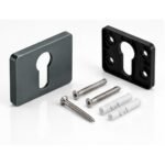 Rosace pour cylindre Kuchinox LP2 graphite – accessoires illustratifs
