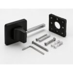 Rosace WC Kuchinox LP2 noire – accessoires illustratifs